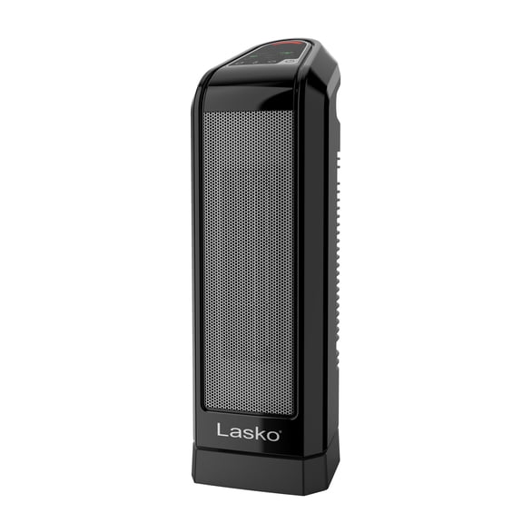 Lasko CT16558 Black 1500W 2 Speed, Oscillating, Thermostat Ceramic Tower Space Heater