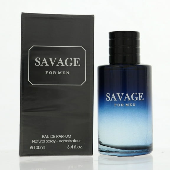Savage by Fragrance Couture Box for Men 3.4 Oz Eau De Parfum Spray