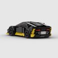 thumbnail image 3 of MOC Lamborghini Huracán Racing Car – 335pcs Building Blocks Speed Series Set, Creative Bricks Juguete para Jugar Imaginativo, Estante Display & Regalo del Día de los Niños, 3 of 5