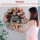 thumbnail image 5 of Bearachild Guirnalda de Navidad Bowknot Simulación Frutas Decoración Puerta delantera Guirnalda Navidad Invierno Ventana Decoración Ornamento Casa Kits de decoración para fiestas Bearachild HA009031-00, 5 of 6