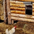 thumbnail image 2 of Chicken coop door,Door With Powered Battery Operated And Ip65 Waterproof Battery Operated Lcd With And Ip65 Waterproof Cold Steel With Solar Powered And 4 Modes Remote And 4 Cold Steel Chicken, 2 of 6
