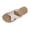 Beige, variant on Straw Beach Sandals Summer Strap Slides Slingback Open Toe Flats Woven Outdoor Sandals for Women