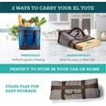 thumbnail image 4 of Rachael Ray Jumbo Chill Out Tote- Sea Salt Grey, 4 of 13