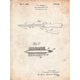 thumbnail image 2 of Borders, Cole 19x24 White Modern Wood Framed Museum Art Print Titled - PP595-Vintage Parchment Curling Iron 1925 Patent Poster, 2 of 4