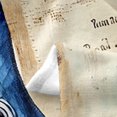 thumbnail image 3 of Erosebridal Kids Octopus Flannel Blanket, Retro Map Sherpa Throw, Nautical Ocean decor, 3 of 5