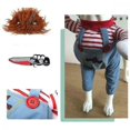 thumbnail image 3 of Disfraz de Halloween para Perros YONGSHENG Chucky con Gorra, 3 of 5