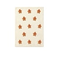 thumbnail image 6 of Christmas Cute Gingerbread Throw Blanket, 39.4"x59.1" Soft Skin-friendly Quality Fabric Warm Washable Flannel Blanket for Sofa Couch Bed Xmas Home Decor White Elephant Gift Exchange, 6 of 6