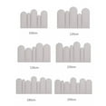thumbnail image 2 of 3D Anti-Collision Wall Padding, Peel and Stick Upholstered Wall Panels, Queen Headboard, Decorative Protection Wall Stickers Nursery, Bedroom, Background, 2 of 7