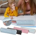 thumbnail image 1 of mfyjkho Estuche Con Purpurina Para Papelería Y Cosméticos, De Poliéster, Portátil Y Duradero, Con Gran Capacidad, Incluye Un Estuche Para Bolígrafos., 1 of 6