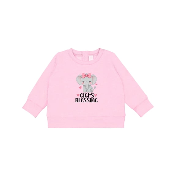 Inktastic Gigi Blessing Granddaughter Girls Baby Sweatshirt