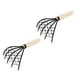 thumbnail image 4 of 2pcs Clam harrow Carbon Steel Clam Rake with Net Oyster Shell Digging Tool Rake Tool, 4 of 5