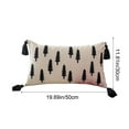 thumbnail image 6 of Stijggn Holiday Pillowcases Christmas Decorations Xmas Decorations Soft Plush Faux Fur Wool Beige Throw Pillow Cases Winter Holiday Decor for Sofa Couch, 6 of 6
