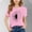 Pink, variant on FamilyThread Toddler Girls Boys Versatile Short Sleeve T-Shirt Fashionable Graphic Print Tunic Tops Crewneck Casual Summer Shirt For 3-15Y
