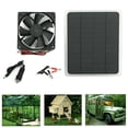 thumbnail image 3 of Labymos 20W Solar Energy Cell Plate Fan Minitype Ventilator Used For Dog Chicken House Greenhouse, 3 of 8
