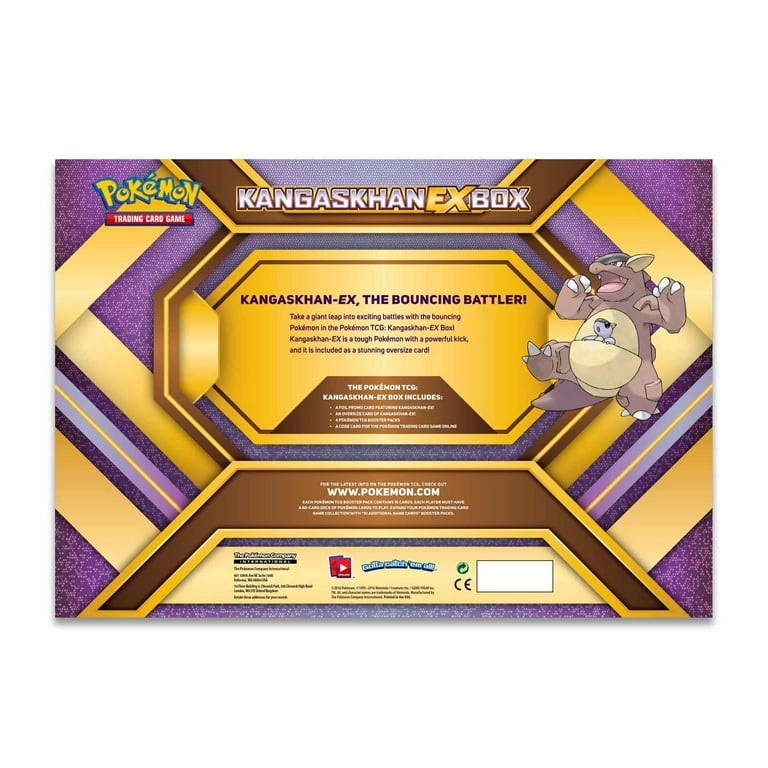 Pokemon Cards - KANGASKHAN-GX BOX (1 Foil, 1 Jumbo Foil, 4 packs) (New):  : Sell TY Beanie Babies, Action Figures, Barbies, Cards  & Toys selling online