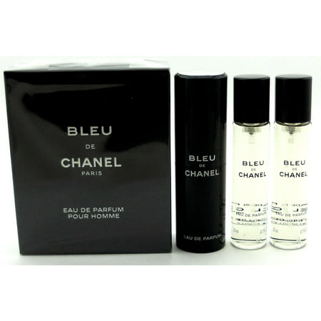 Chanel Bleu de Chanel Cologne 2 oz Total: 20ml Eau De Parfum Travel Spr+2 20 ml (Chanel Bleu Best Price)