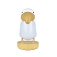 thumbnail image 1 of White Rechargeable Dimmable Mood Light Bedroom LED Bedside Bird Night Light, 1 of 5