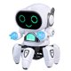 thumbnail image 1 of Juguetes Musicales Para Bebés, Robot De Baile Naranja, Robot Inteligente Giratorio, Juguete Eléctrico Multifuncional Con Reproductor De Música Y Luz Led Sweethay FN003512-01, 1 of 6