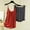 Red, variant on Goodtrade8 Womens Pajama Tank Top Soft 2 Piece Camisoles Loungewear Sleeveless Casual Solid Color Women Pj Sets