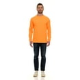 thumbnail image 7 of SOCKS'NBULK Mens Long Sleeve Light Colorful T-Shirts, Cotton Blend - Crew Neck Bulk Tees for Men, Wholesale Sleeved T-Shirt 12 Packs - Size Medium, 7 of 7
