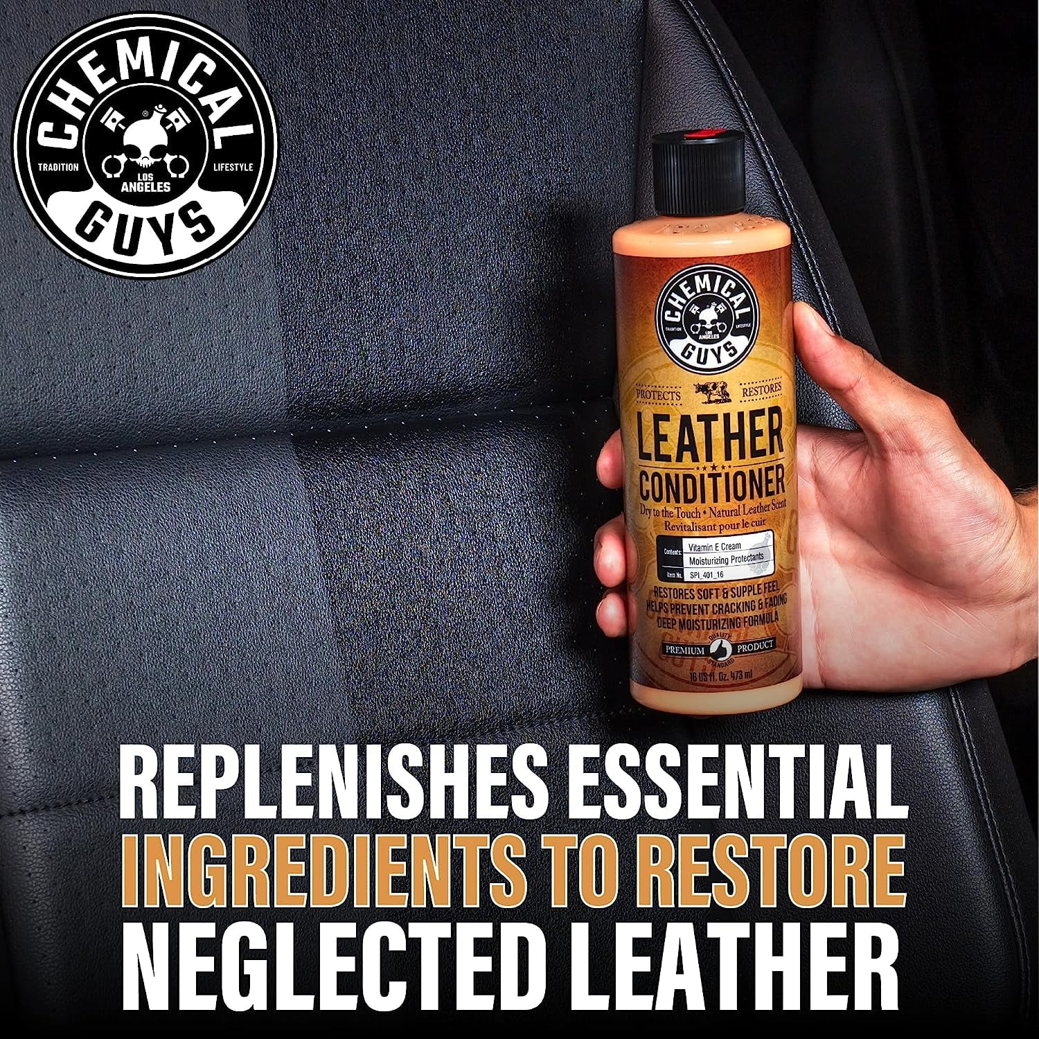 Chemical Guys - Leather check! When was the last time you cleaned and  conditioned your leather? The best way of keeping your leather looking as  great as new is by conducting routine
