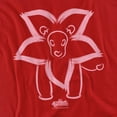 thumbnail image 2 of Steven Universe Lion Women's T Shirt, Red, Large, 2 of 6