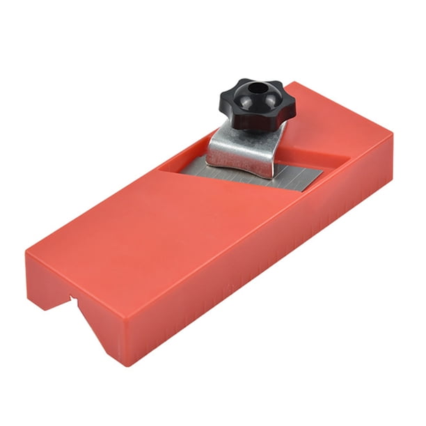 1 cepillo práctico para recortar y cepillar madera, herramienta manual de carpintero con cuchillas.