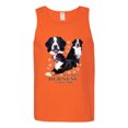 thumbnail image 2 of If It's Not a Bernese It's Just a Gift | Mens Lover Graphic Tank Top, Orange, 3XL, 2 of 3