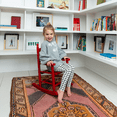 thumbnail image 4 of Jack Post Indoor-Outdoor Porch Rocker for Children Ages 1-3 Rocker Painted in Red, 4 of 9