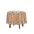 thumbnail image 1 of eloria Floral Printed Round Table Cloth Resistant Washable Decorative Table Cover for Dining Table, 1 of 1