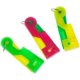 thumbnail image 1 of Ayuda para enhebrar agujas (máquina de coser y manual): 3 enhebradores de agujas automáticos de plástico en verde, amarillo y rosa Vhermosa LKX-0865, 1 of 7