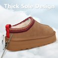 thumbnail image 3 of Zapatillas con plataforma y forro polar INPAKSA para mujer, 3 of 7