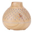 thumbnail image 4 of 400ml Light Wood Grain Air Diffuser Electric Aroma Humidifier with Ambient Night Lamp 100‑240VUK Plug, 4 of 10