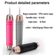 thumbnail image 4 of Weighted Jump Rope,Adjustable Comfortable Foam Handle jump Rope for Workout and Fitness Training, 4 of 5