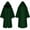 Green, variant on BFHHYA Kids Hooded Wizard Robe Long Sleeve Tunic Cloak Medieval Hooded Robe Halloween Witch Outfit for Boys Girls