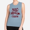 thumbnail image 2 of Hot Cocoa Crew Women's Muscle Tank 2X-Large Stonewash Denim, 2 of 5