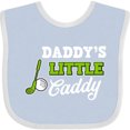 thumbnail image 3 of Inktastic Daddy's Little Caddy with Golf Club and Ball Boys or Girls Baby Bib, 3 of 4