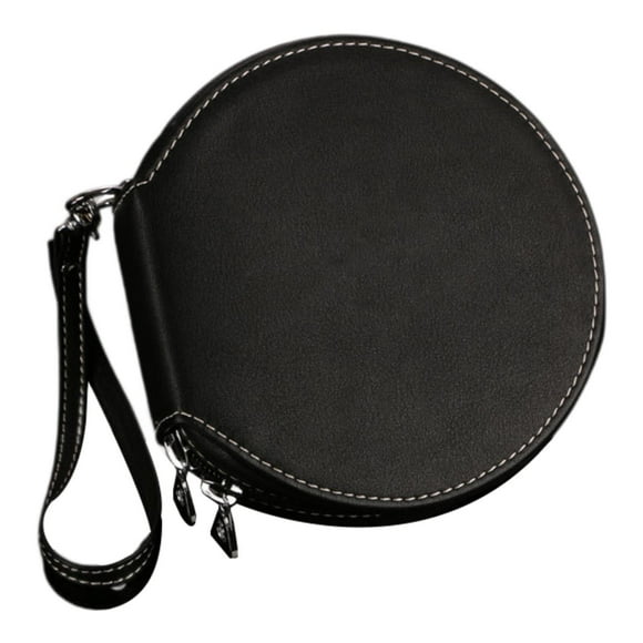 Estuche para CD perfecl de coche Cuero PU 20 discos Negro
