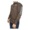 thumbnail image 1 of Camisa Vaquera Manga Larga Ariat Bordada Lisa Broche Hombre, 1 of 2