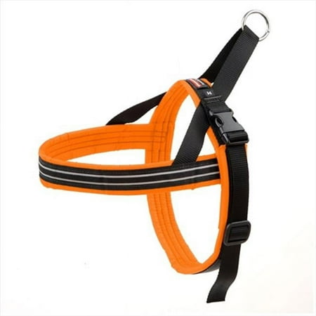 UPC: 0816642010228 | ComfortFlex American Made Fully Padded Reflective No Pull Dog Harness  Hunter Orange  XSmall