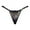 Grey, variant on Lroveb Seamless Thongs for Women Panties Adjustable Low Waist Ultra Thin See Through Mesh Thong