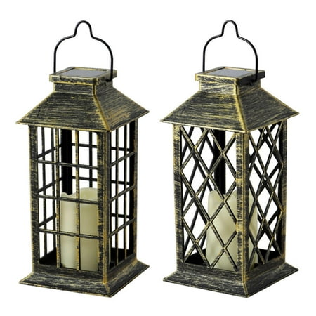 

Solar Lanterns Waterproof Outdoor Flickering Solar Garden Lamp