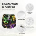 thumbnail image 4 of Cauagu Mardi Gras6 Print Women's 2 in 1 Running Shorts Athletic Workout Gym Yoga Shorts Running Shorts for Women-X-Large, 4 of 7