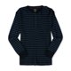 thumbnail image 1 of Camiseta henley de punto Club Room para hombre, color azul, extragrande, 1 of 2