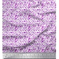 thumbnail image 1 of Soimoi Velvet Fabric Leaves & Rose Shirting Print Fabric by The Yard 58 Inch Wide, 1 of 1