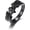 Black, variant on Men's 4MM Width Vintage Distressed Bat Ring, Stainless Steel Gothic Ring