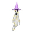thumbnail image 2 of Uutvery 43.31 Inch Halloween Decorations Outdoor,Halloween Hanging Windsocks Wind Flag Decor,Light Up Ghost Decor with LED Lights,Hanging Ghost Halloween Decor for Yard Porch Garden Lawn Party, 2 of 7