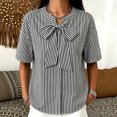 thumbnail image 5 of Bixock Women's Maternity Tops Short Sleeve Casual Pregnant Tops Crew Neck Maternity Shirts Soft Breathable Comfortable Maternity Clothings, 5 of 7