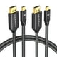 thumbnail image 1 of Cable USB C a DisplayPort Warrky 8K 60Hz 4K 240/144 Hz, paquete de 2 pies, 1 of 6