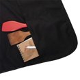 thumbnail image 4 of CHUANK Cobbler Apron 2 Pockets Smock Regular Poly Cotton Black, 4 of 5
